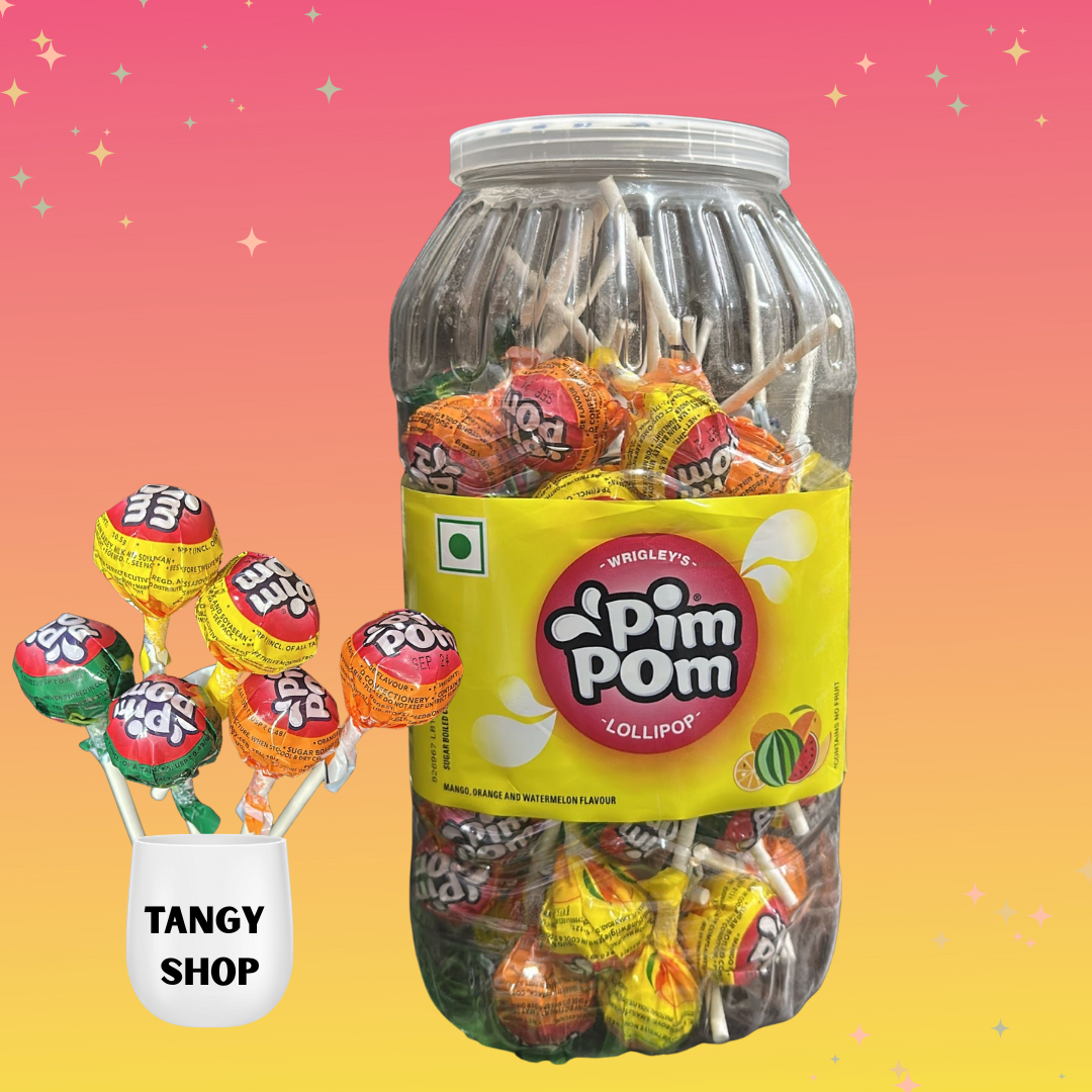 Pim Pom Lolipop | Pack of 6 | Tangy Shop