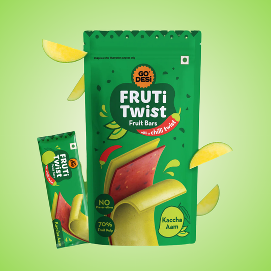 KACHA AAM FRUIT BARS | Pack of 6 | Tangy Shop