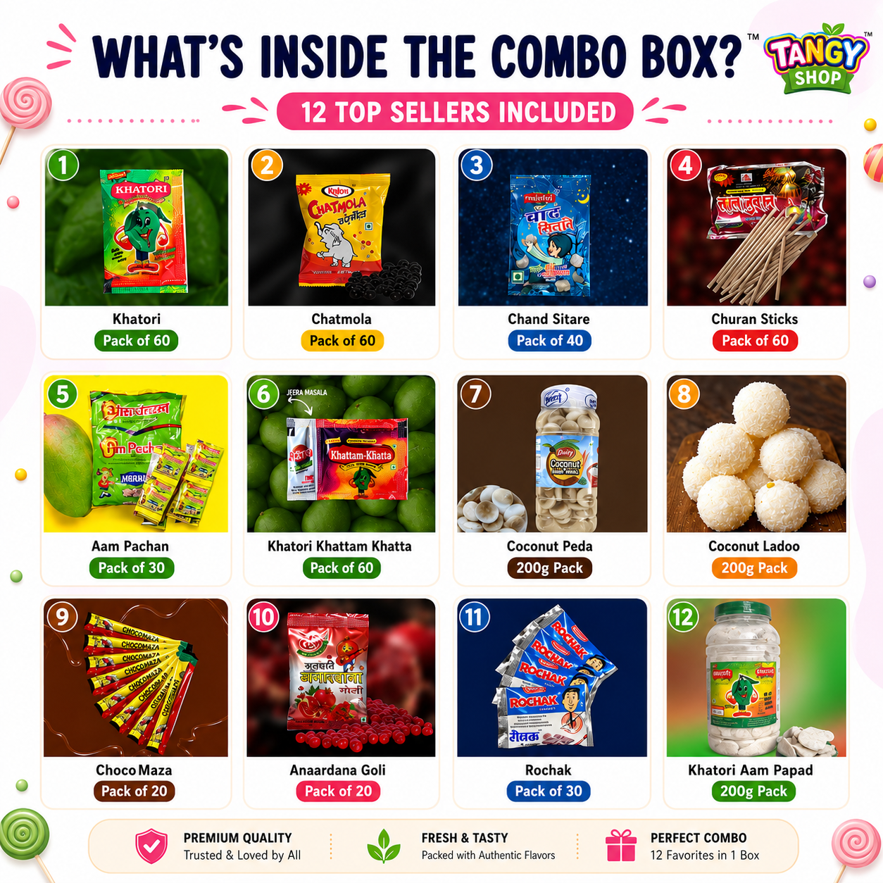 COMBO BOX | TOP 12 BEST SELLERS ⭐