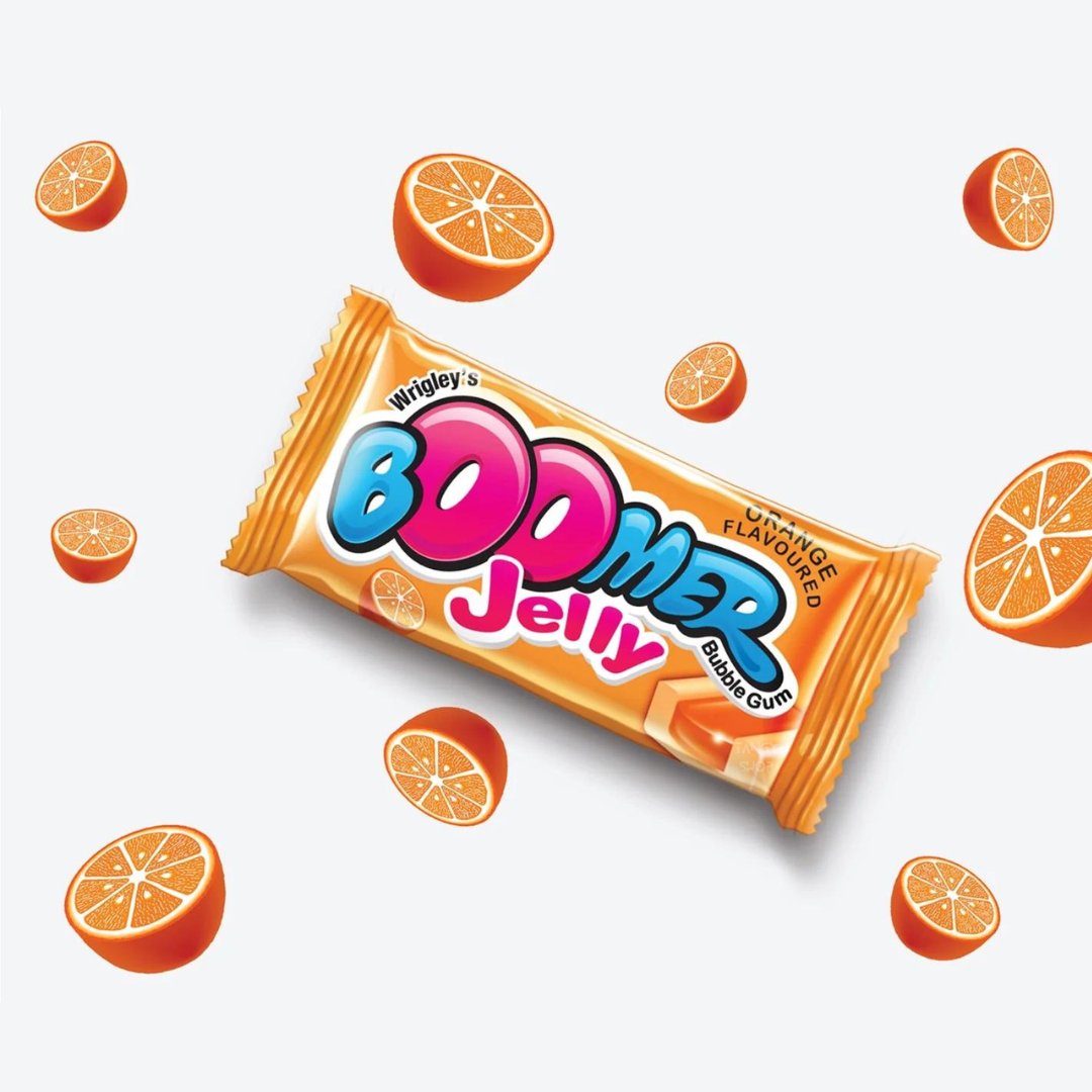 Boomer Orange Jelly | Pack of 20 Pcs