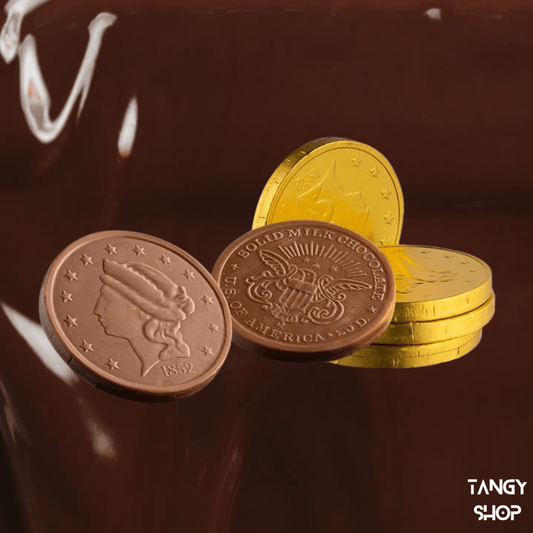 Gold Coin Chocolate | Pack of 20 - TANGY SHOP