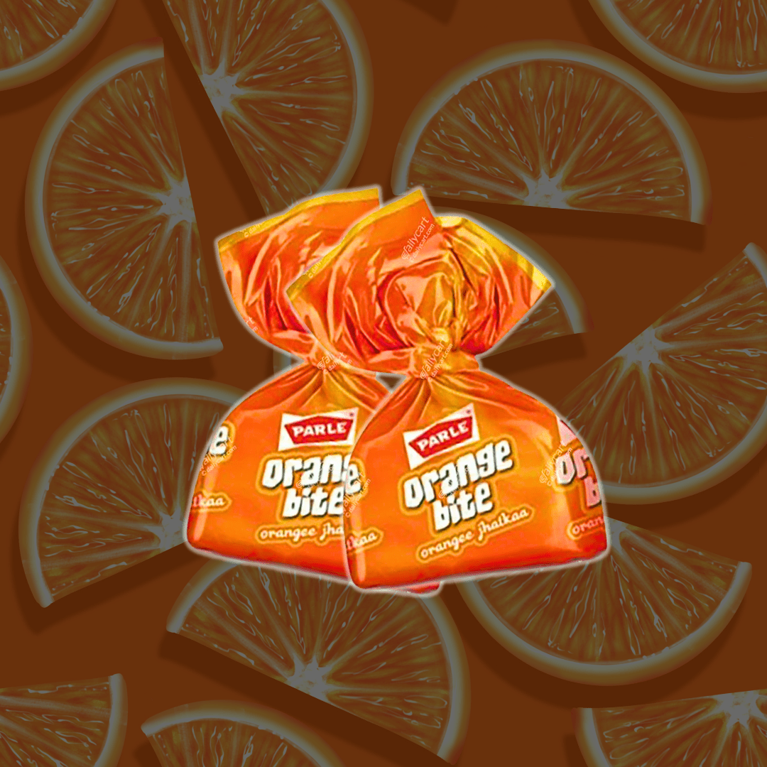 Orange Bite Candy | Pack of 20 | Tangy Shop - TANGY SHOP