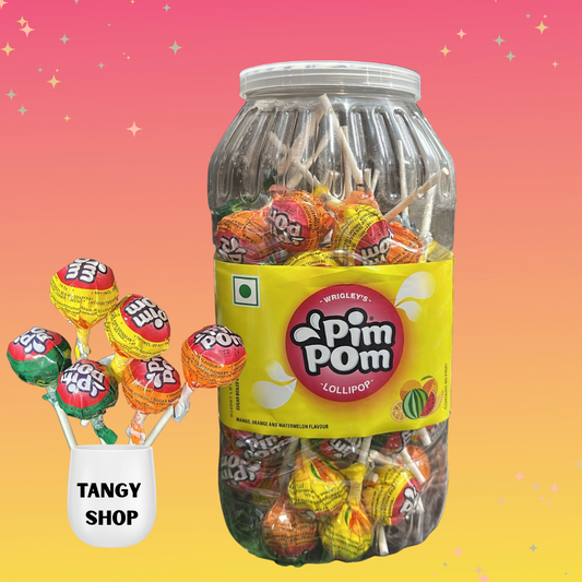 Pim Pom Lolipop | Pack of 6 | Tangy Shop